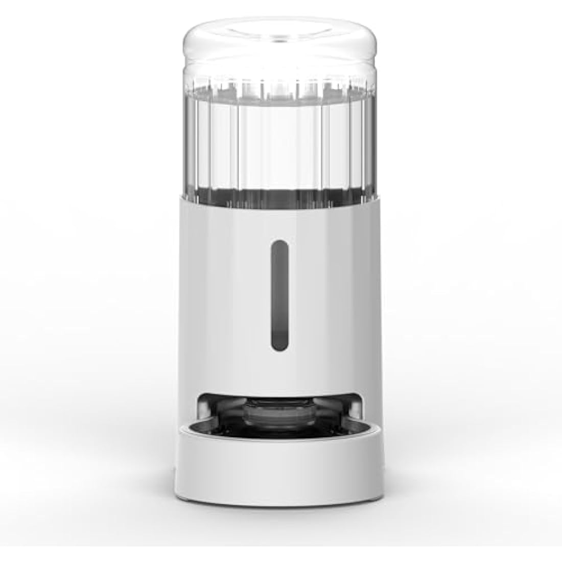JUNSPOW 7L Stainless Steel Pet Water Dispensers, Large Capacity Gravity Pet Waterer, No Electricity & Ultra-Silent Automatic Water Dispenser for Large Dogs/Multi-cat Household,White