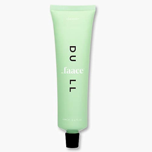 Faace Dull Daily Cleanser & Face Mask As Seen On Dragons Den - Brighter, Smoother, Radiant Skin - Kaolin Clay, Green Tea, Vitamins C & E - Made in UK - Vegan & Organic Skincare 100ml