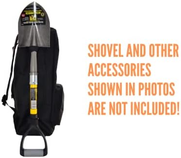 ProtectorTech HD Backpack for Metal Detector - with shovel mount - Metal Detecting Accessories