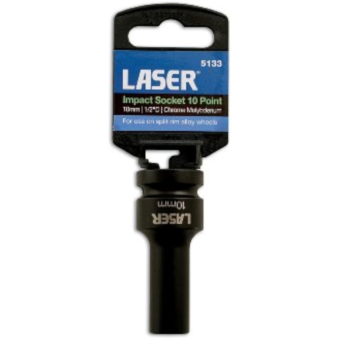 Laser 5133 Split Rim Impact Socket 10mm x 10pt