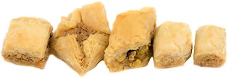 Chateau de Mediterranean Baklava Selection - 300 g | Contains Approx 24 Pieces | Delicious Filo Pastry Filled with Assorted Nuts | Traditional Recipe | Beautiful Presentation Gift Box | Great to Share