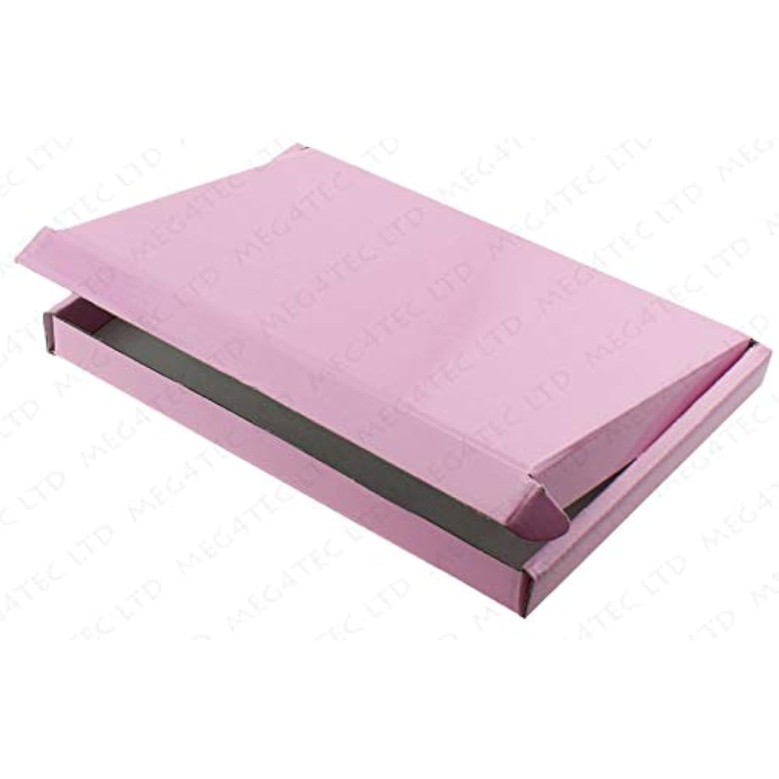 MEG4TEC Pack of 10 Satin Pink C5/A5 Pip Boxes - Large Letter Cardboard Shipping Packaging Boxes (22.5cm x 16cm x 2cm)