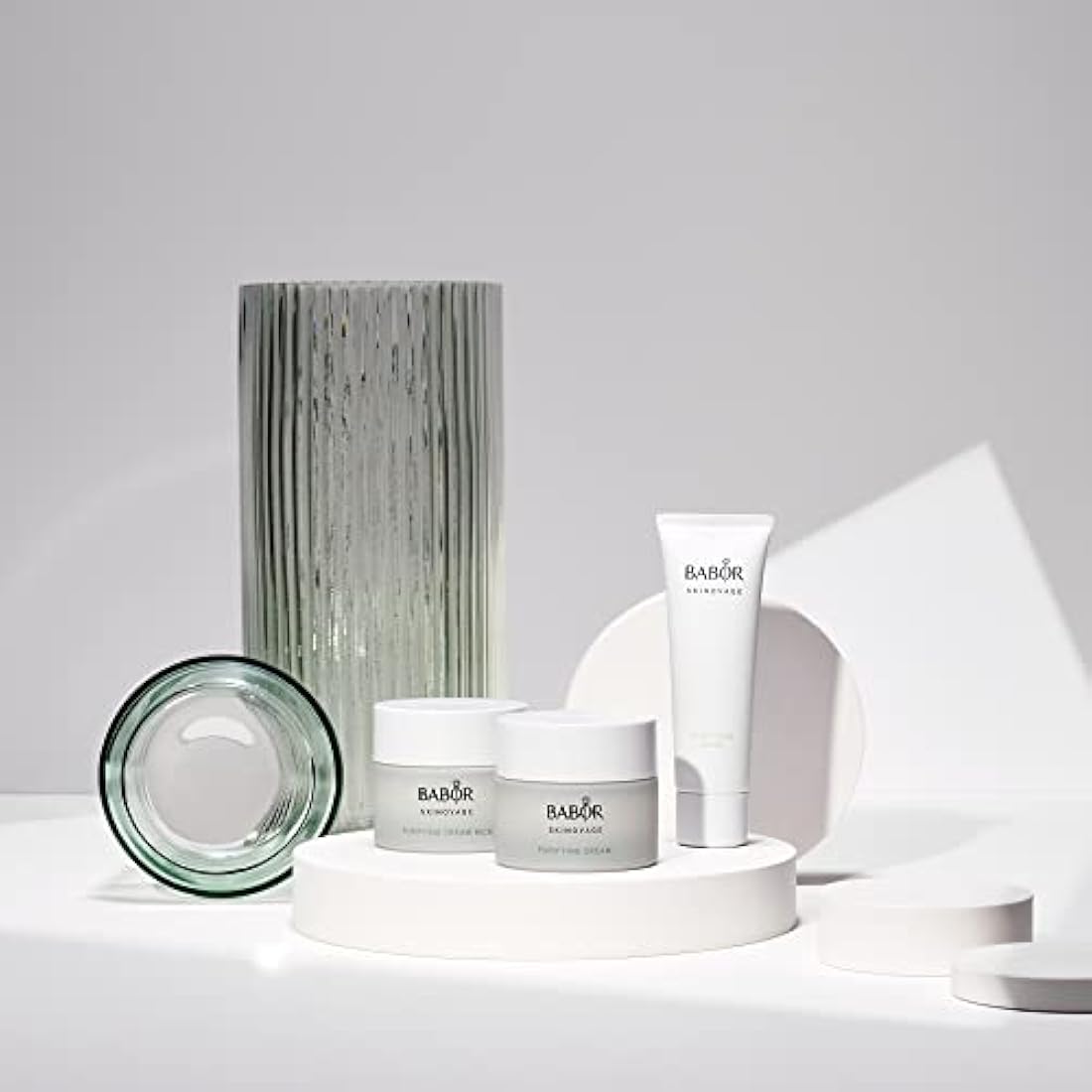 BABOR SKINOVAGE Purifying Cream rich, Rich facial cream for impure skin, Clarifying and pore-refining facial care, Vegan, 50 ml