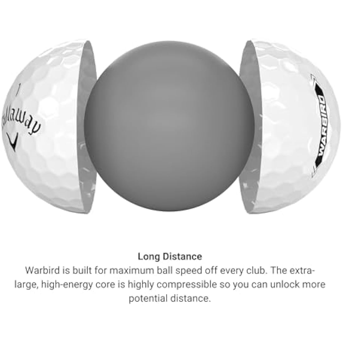Callaway Golf Warbird Golf Ball (12-/24-Ball Pack)