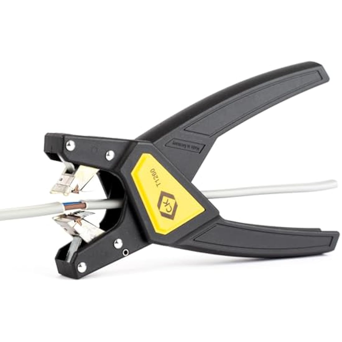 C.K T1260 Automatic Cable & Wire Stripper, Green|yellow|brown|grey