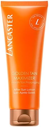 Lancaster Golden Tan Maximizer After Sun Lotion 250ml, One Month Prolonging, Natural Accelerator, Soothes and Calms Sun-Exposed Skin, Softens Skin with Velvety Finish