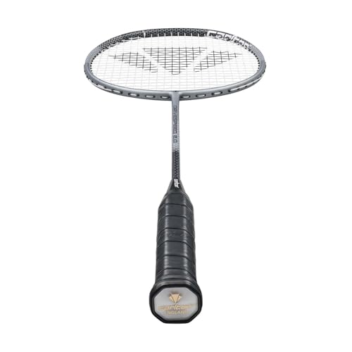 Carlton Drivespeed Graphite Badminton Racket - perfect for advanced and club players, Grey (84g)
