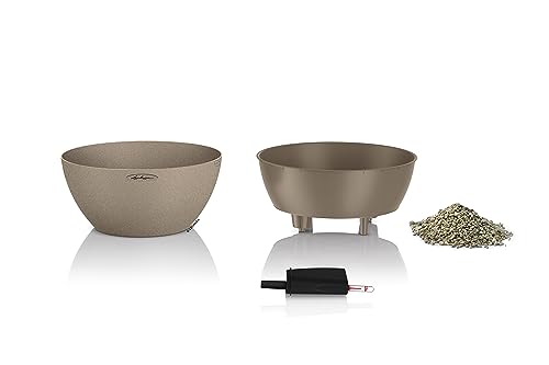 LECHUZA CUBETO Stone 40 sand beige 13841
