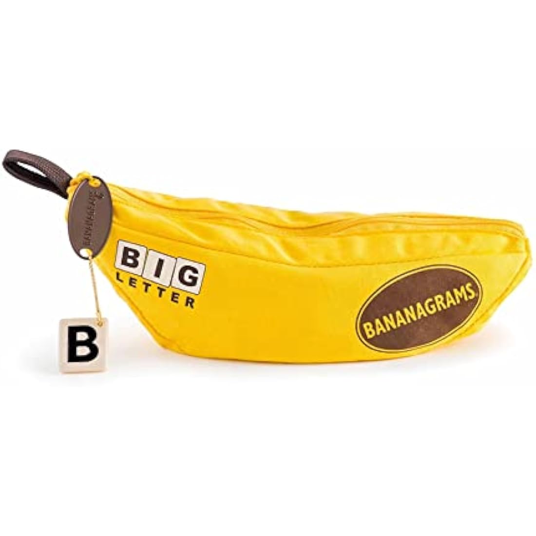 BANANAGRAMS | Bananagrams Big Letter | Word Game | Ages 7+ | 1-8 Players | 10+ Minutes Playing Time