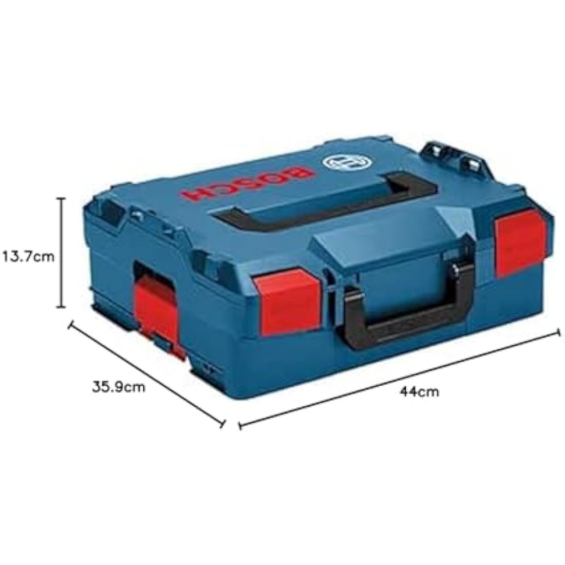 Bosch Professional L-BOXX 136 Carrying Case system (volume: 14.7 litres, max. load: 25 kg, weight: 1.9 kg, material: ABS plastic, PA6 plastic)