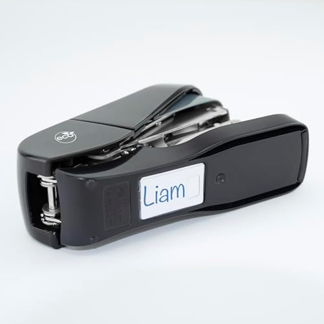 Rapesco 1688 ECO Less Effort Flat Clinch Stapler with 2000 Type 24/6mm Staples, 35 Sheet Capacity, Black