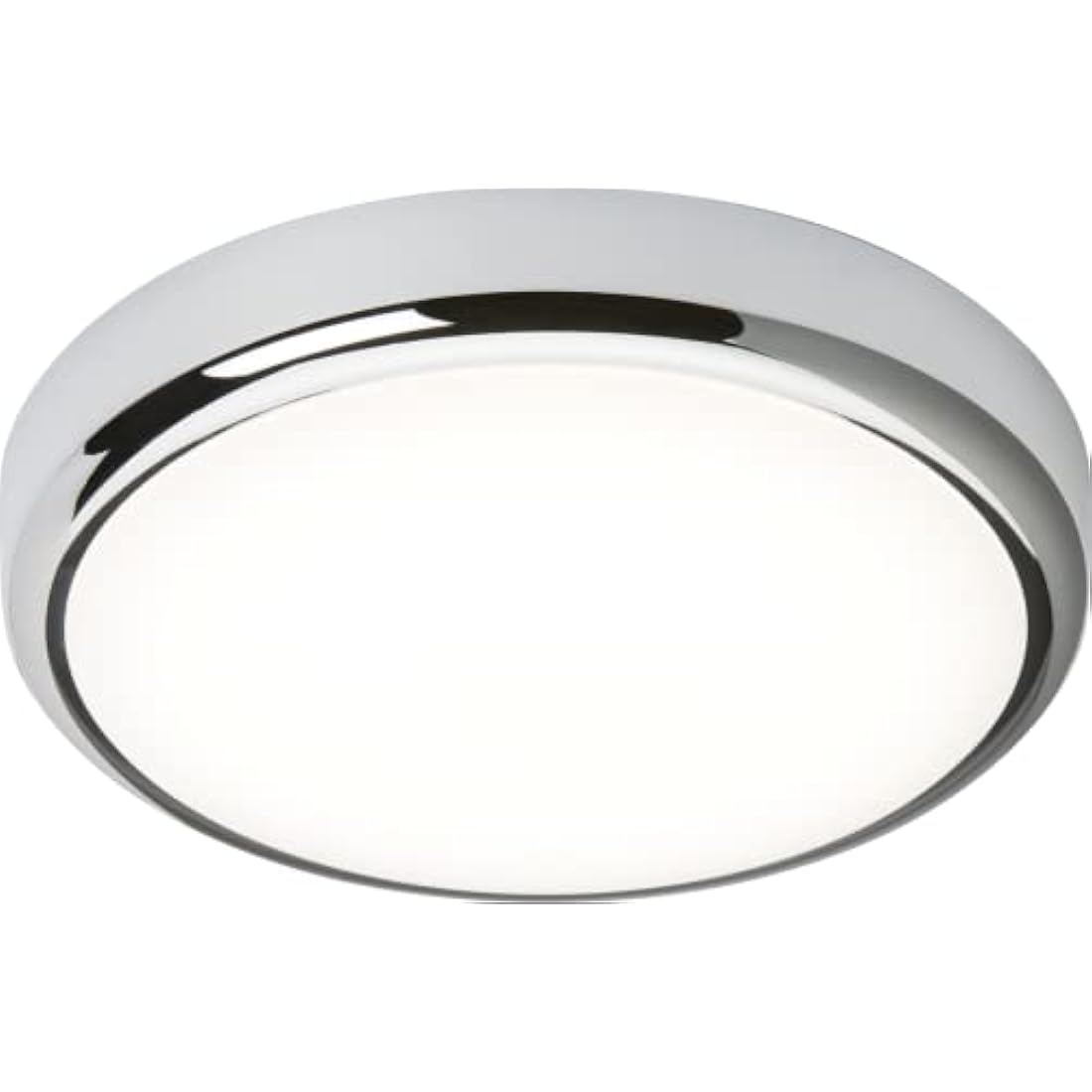Knightsbridge LED Bathroom IP65 14W CCT Adjustable Wall or Ceiling mounting Bulkhead Fitting with Chrome Trim 315mm BT14ACTCH
