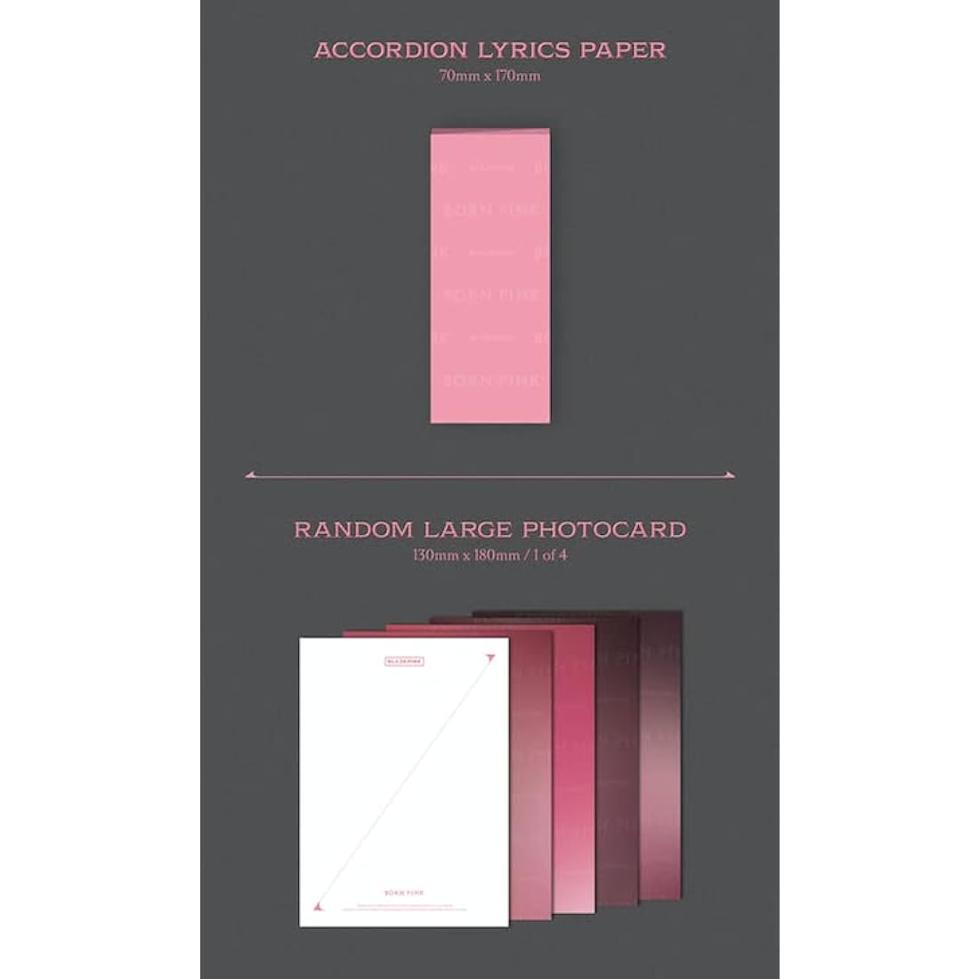 YG WORKS BLACKPINK 2nd ALBUM - BORN PINK [PINK Ver.] _Package Box set (Referring to the bullet point), Medium