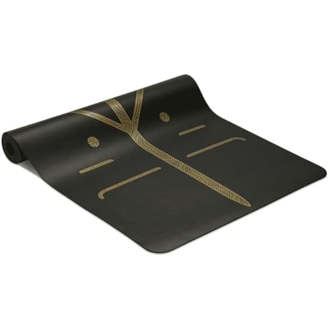 Liforme Travel Yoga mat – Patented Alignment System, Warrior-like Grip, Non-slip, Eco-friendly and Biodegradable, Ultra-lightweight, Sweat resistant, Long, Wide and Thick