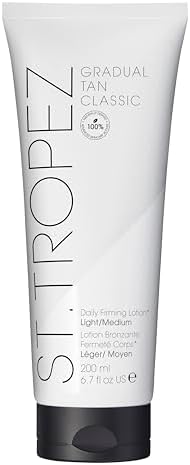 St. Tropez Self Tan Glow and Go Kit, Gradual Tan Moisturising Lotion 200ml, Face Tanning Tonic Glow Drops 30ml, Vegan, Fake Tan Beauty Kit
