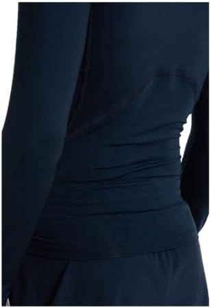 Under Armour Men's HeatGear Long Sleeve Top, Midnight Navy/White