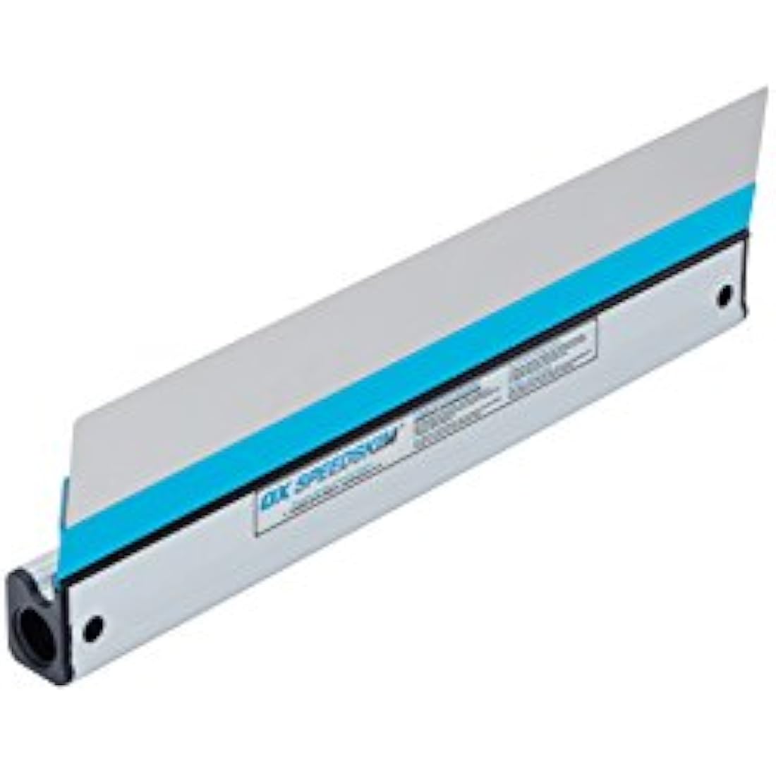 OX Speedskim Plaster Skimming Finishing Rule - SF 450mm I Stainless Steel Flex Blade & Extruded Aluminium Handle