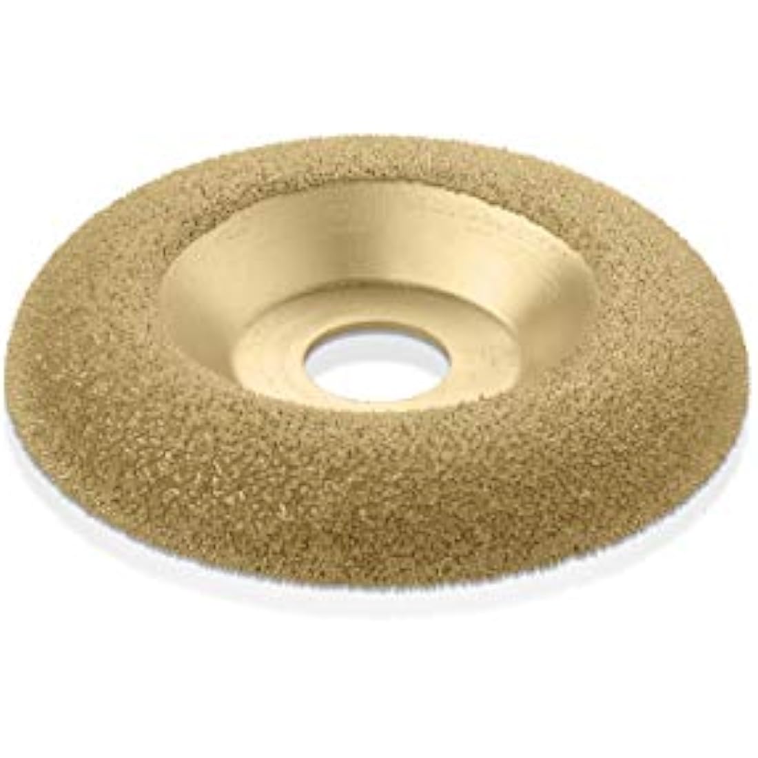 Kutzall Original Shaping Dish - Fine, 4-1⁄2" (114.3mm) Dia. X 7⁄8" (22.2mm) Bore - Woodworking Angle Grinder Attachment for DeWalt, Bosch, Milwaukee, Makita. Abrasive Tungsten Carbide, DW412O230