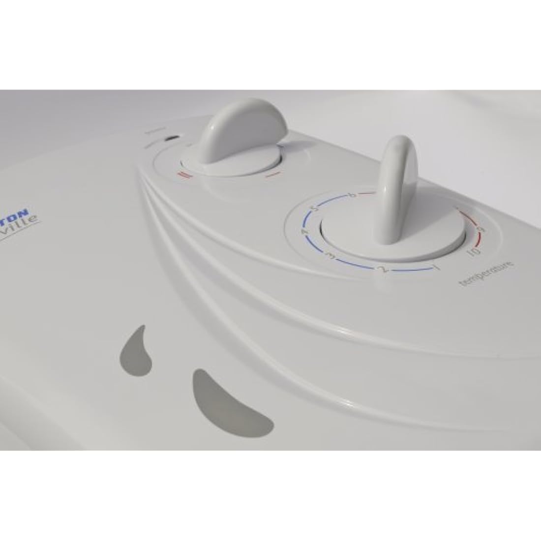 Triton Showers Seville, Shower Electric, 10.5 KW, White, Instant Hot Water, Replacement Shower, Anti Twist Hose, Bathroom Showering Unit