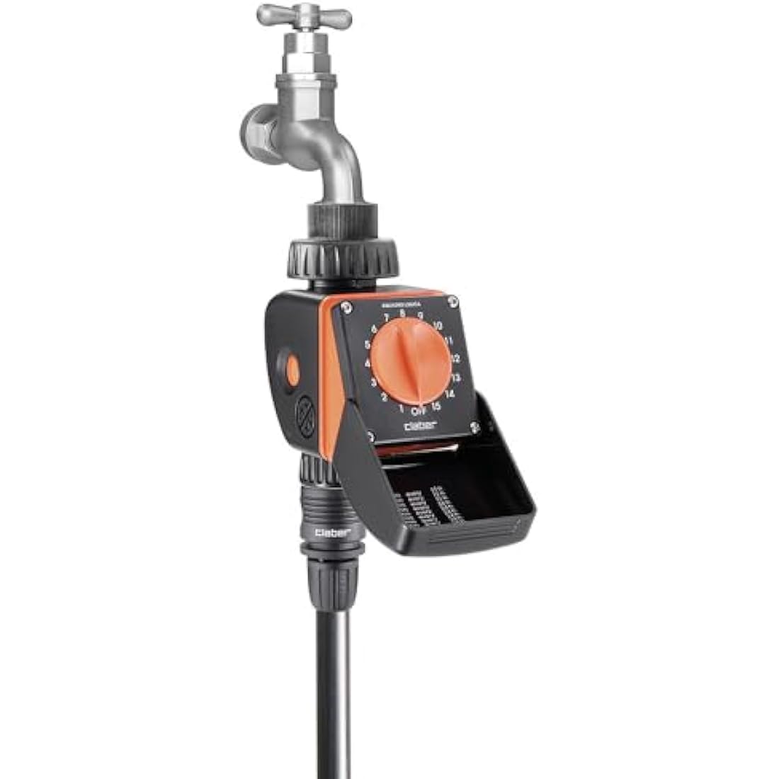 Claber 53922 8422 Aquauno Logic Programmer (Black/Orange)