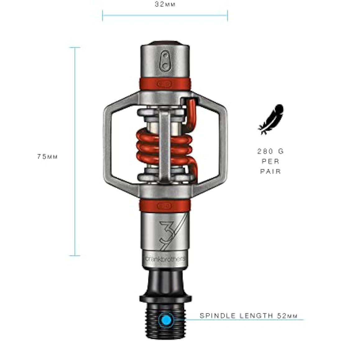 Crankbrothers Egg Beater 3 Pedal