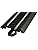 Bachmann Trains - Snap-Fit E-Z TRACK 9” STRAIGHT TRACK - BULK (50 pcs) - STEEL ALLOY Rail With Black Roadbed - HO Scale