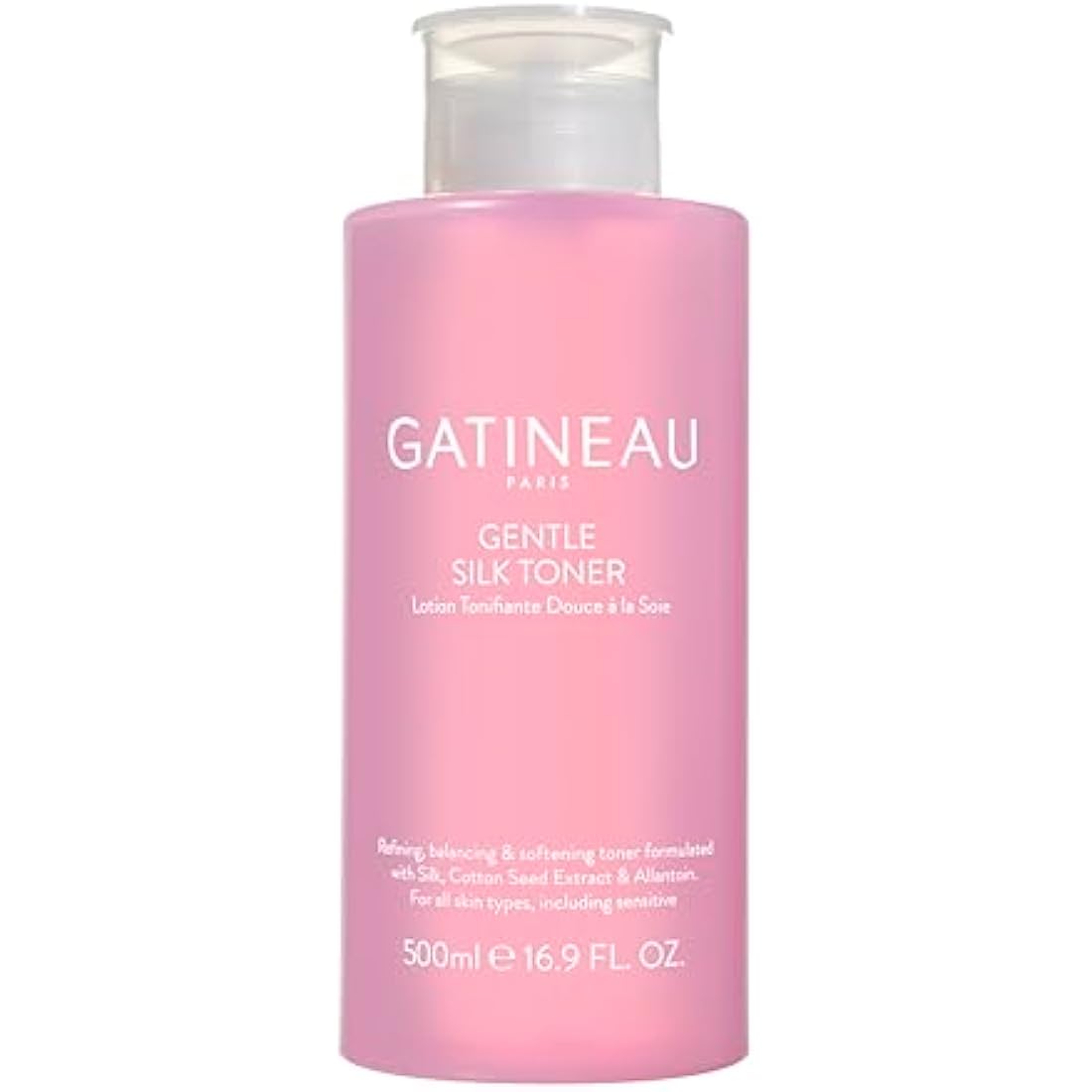 Gatineau - Gentle Silk Toner, Alcohol-Free Refreshing & Softening Facial Toner, for All Skin Types (500ml)
