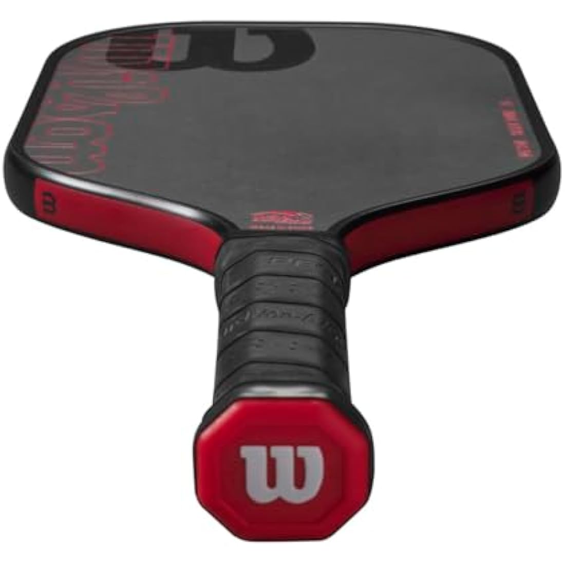 WILSON Blaze Series Pickleball Paddles - Grip Size 2-4 1/4", Black/Red