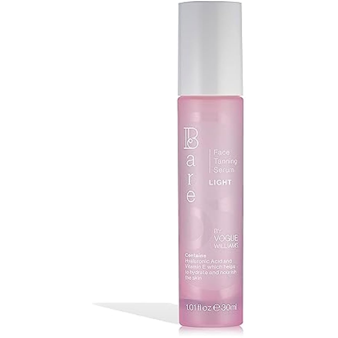 Bare by Vogue Light Face Tanning Serum - Achieve a Natural and Sun-Kissed Glow - Radiant Glow Hydrating Formula - Even and Streak-Free Application - Suitable for All Skin Types