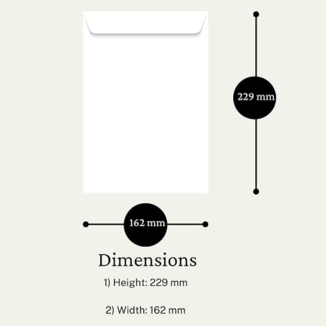 TRIPLE PRIO A4 C4 White Peel and Seal Pocket Envelopes 229 x 324 mm - Secure Self Seal No Window Design - Pack of (100)