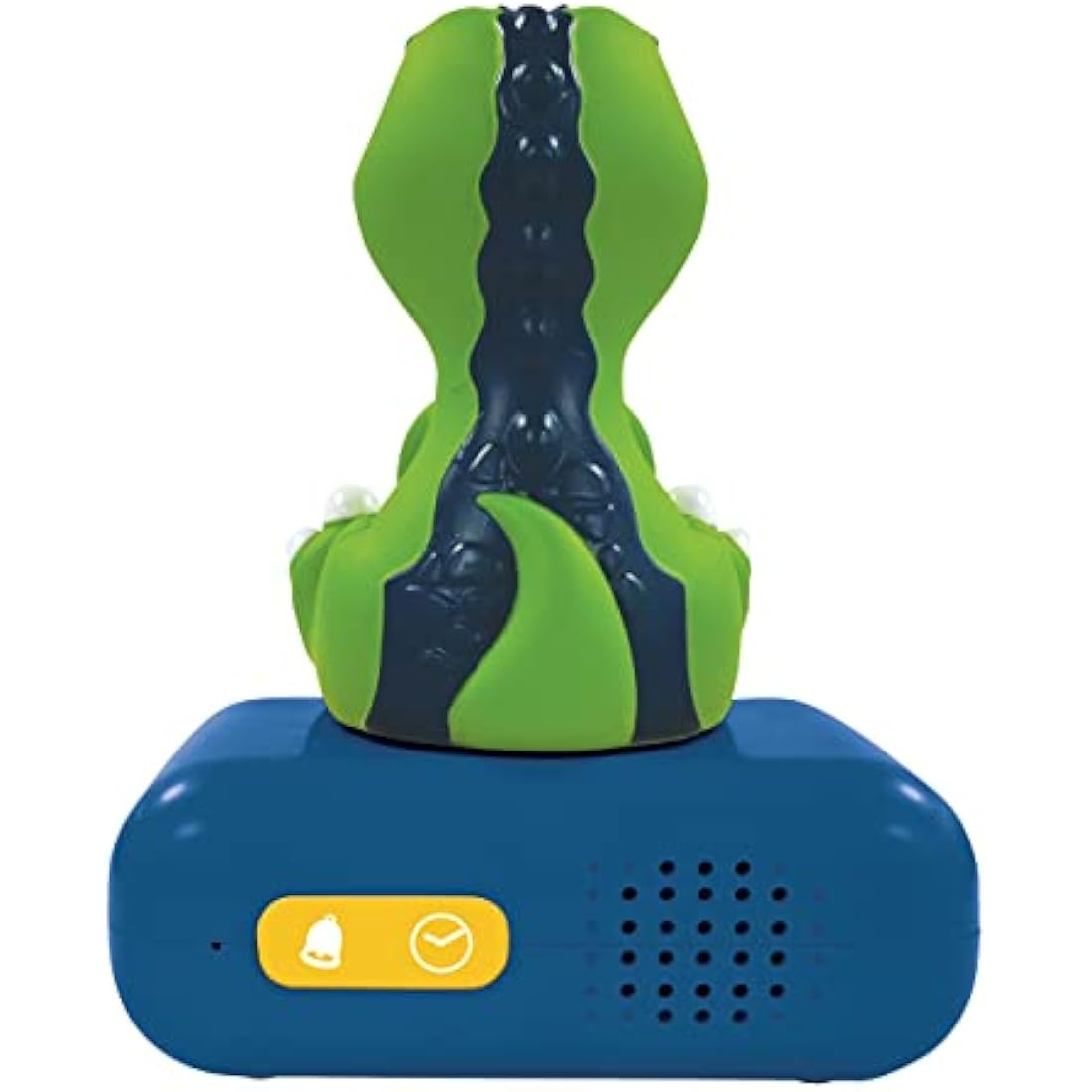 LEXIBOOK, Dinosaur, Nightlight alarm clock, Sounds and Melodies, LCD Backlit screen, Luminous, Snooze, Blue/Green, RL800DINO
