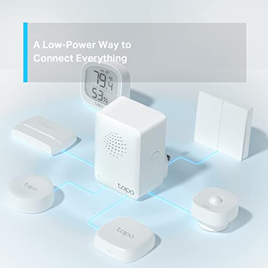 TP-Link H100 Tapo Smart Home, White, Hub