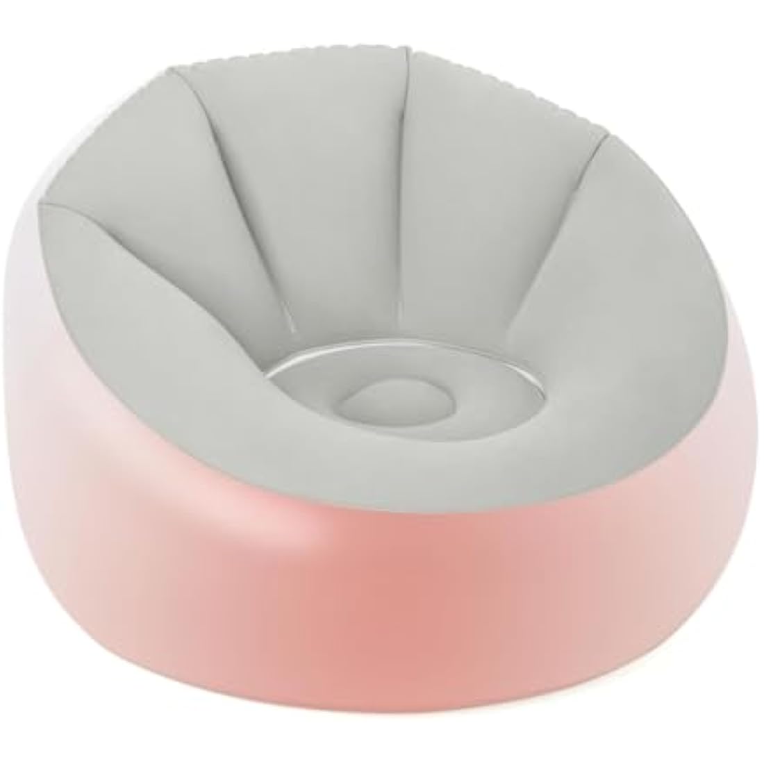 Bestway Inflatable Chair, Outdoor Armchair with LED Lights, Grey