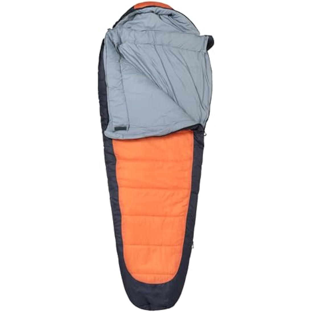 Mountain Warehouse Mummy Shaped Microlite 1400 Sleeping Bag - 3/4 Season, Insulated Camping Bag - Best for Spring Summer