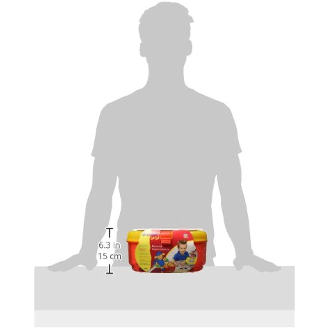 GIOTTO be-bè Large Colour Box for Young Children, 27 Pieces, Pencils/Felt-Tip Pens, Assorted Colours, Colouring Pack, For Home and Schools