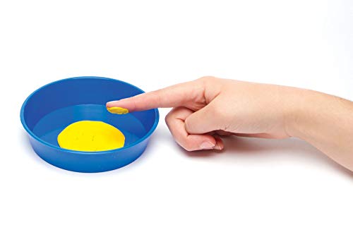 Baker Ross AG560 Paint Pots for Kids - Pack of 10, Finger Art Bowls for Kids Crafts Activities and Children's Trays
