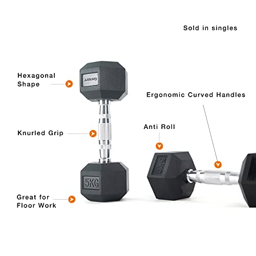Athlyt - Hex Dumbbell, 12.5k g - Single