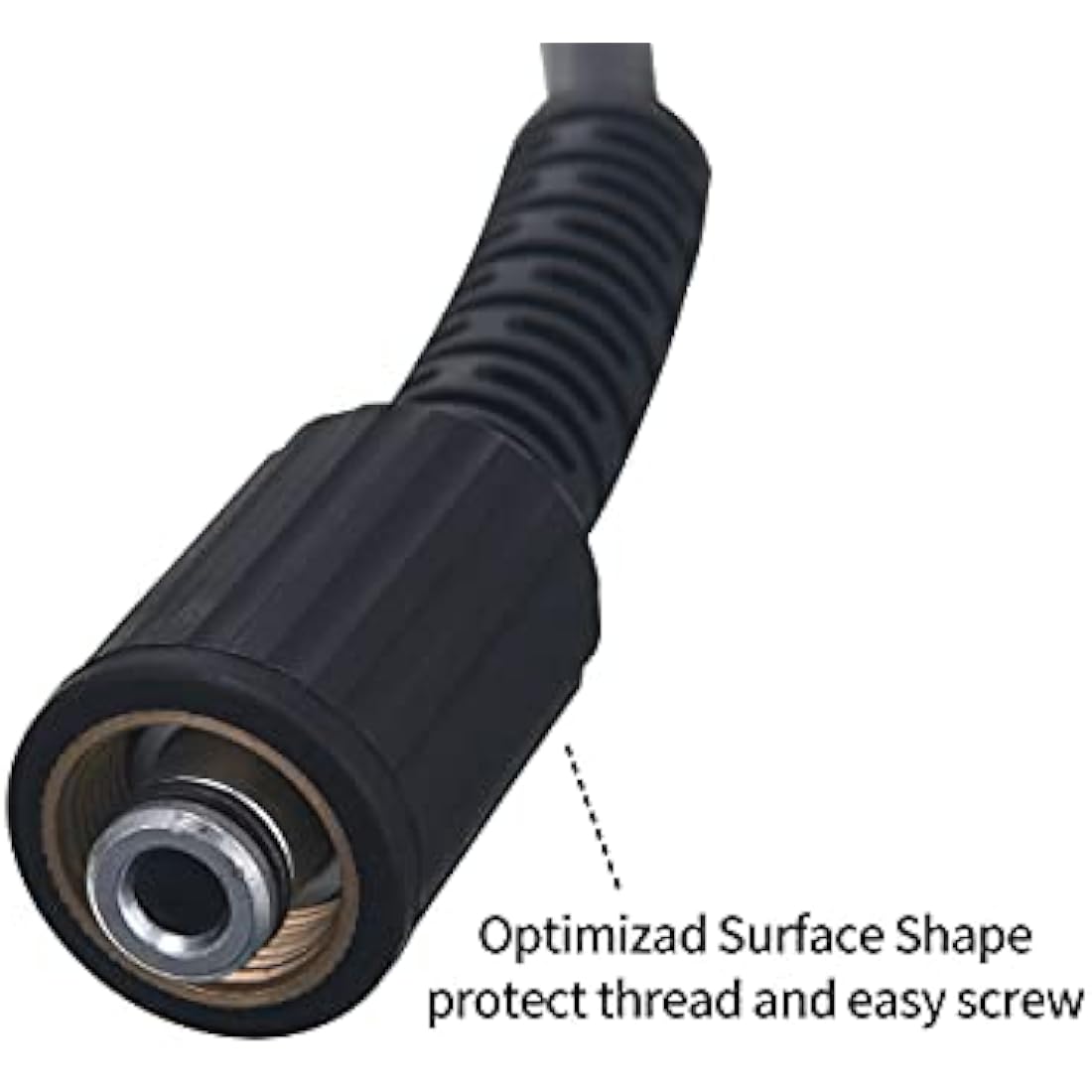 Tool Daily High Pressure Washer Hose, 25 FT X 1/4 Inch, 3600 PSI, M22 14mm, Replacement Power Washer Hose for Most Brands