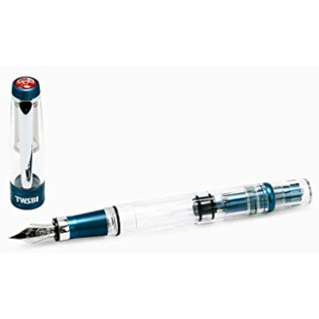 Twsbi Diamond 580AL R Prussian Blue nib 1.1 - Fountain Pen Special Edition