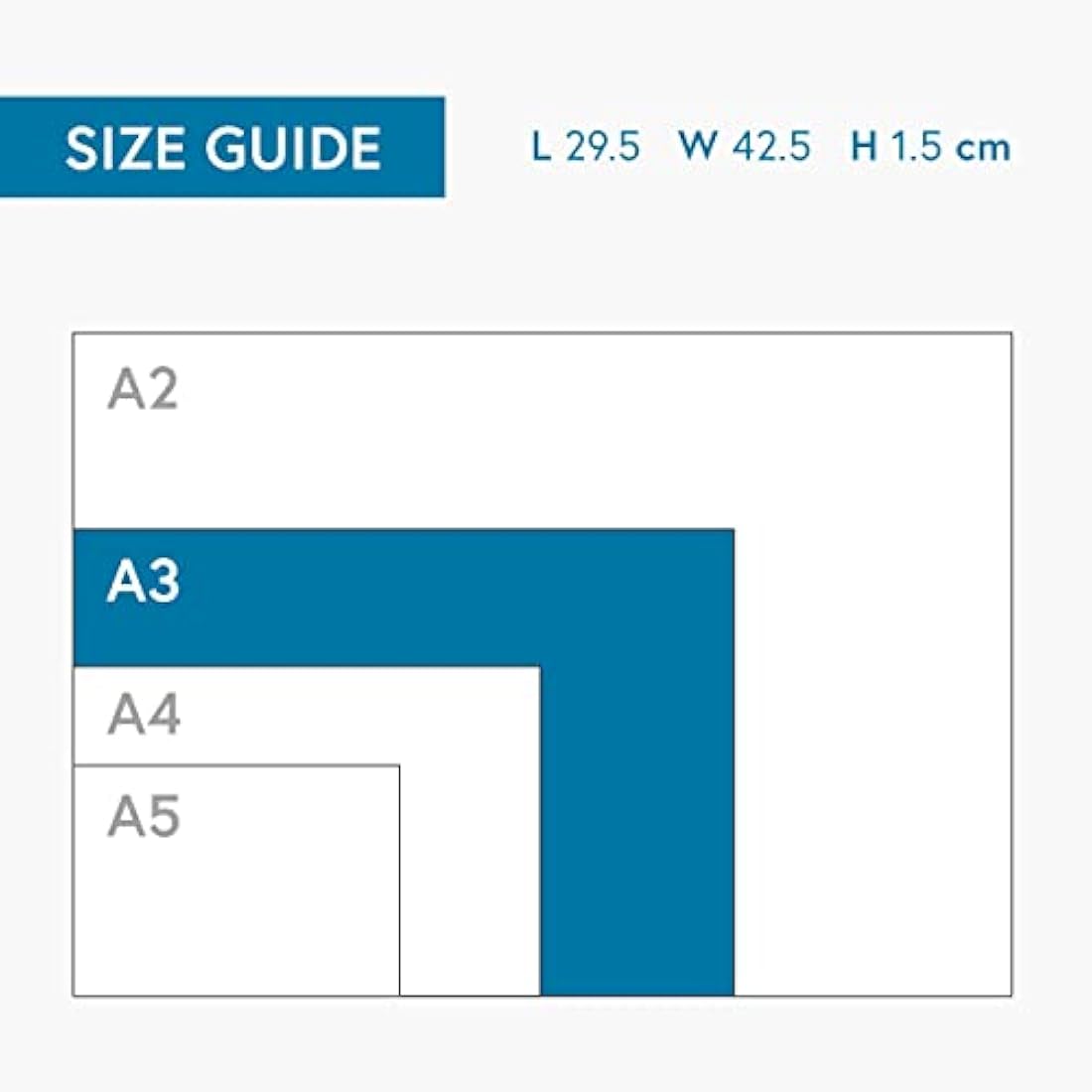 Premium Weekly Planner Desk Pad by Clear Mind Concepts® - A3 Size - Faux Leather Hard Cover - 52 Tear-Off Sheets for Enhanced Productivity