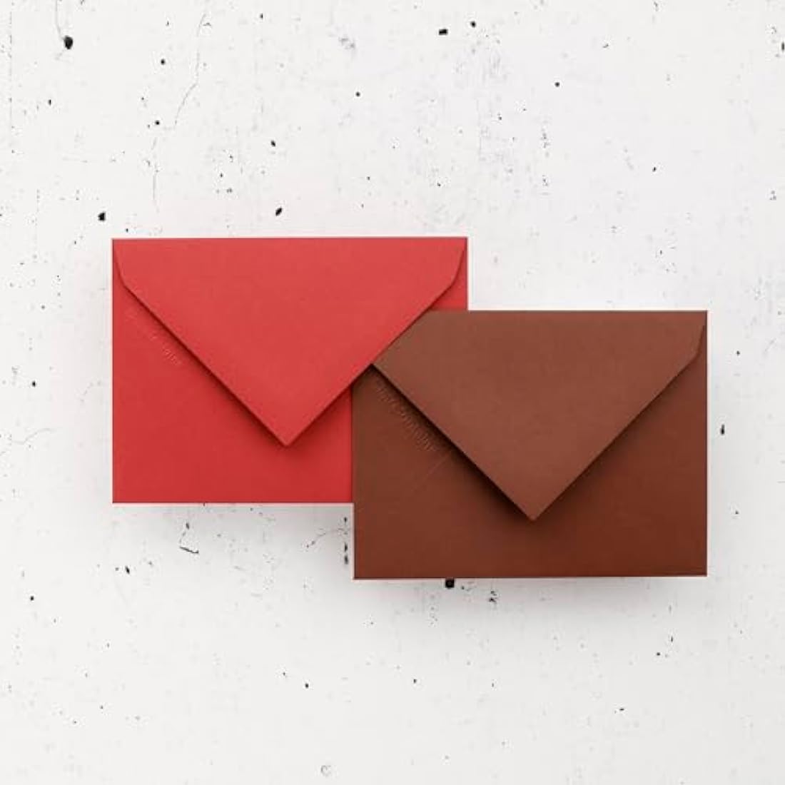 Clairefontaine - Ref 5880C - Pollen Envelopes (Pack of 20) - 75 x 100mm Sized, 120gsm Paper, Gummed Seal, Inkjet & Laser Printer Compatible, Acid Free - Maroon