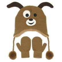 Nuzzles Hat and Mittens - Dog small