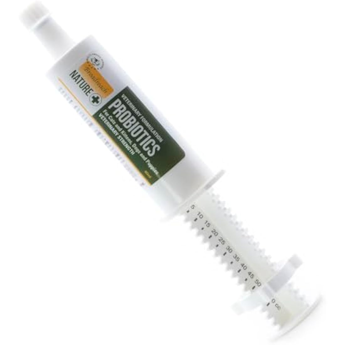 PROBIOTICS FOR DOGS AND CATS - AWARD WINNING PRODUCT - ADVANCED FORMULA - 60ml - to support sensitive or over- reactive digestion - Natural Ingredients - using Bentonite Clay - in a calibrated syringe