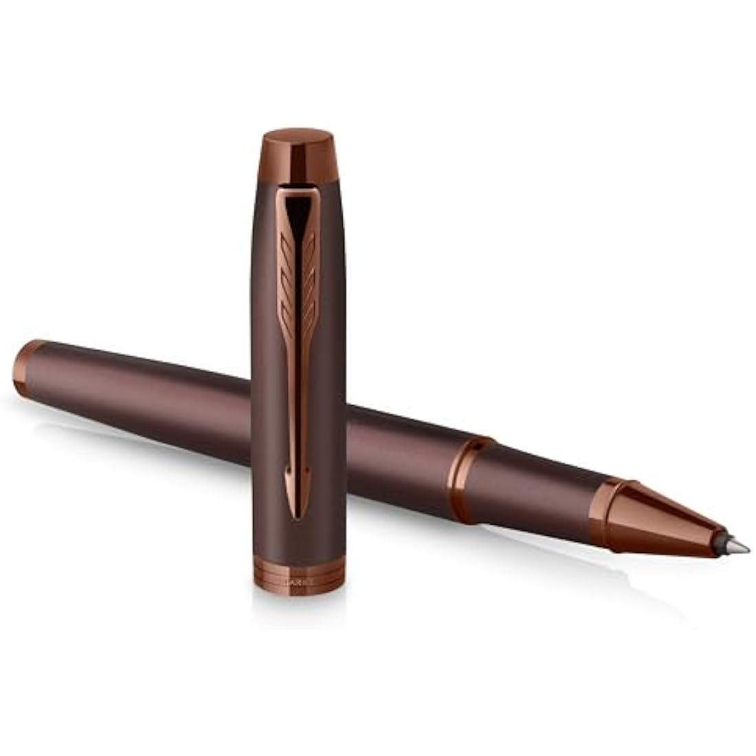 Parker IM Monochrome Rollerball Pen | Burgundy Finish and Trims | Fine Point | Black Ink | Gift Box