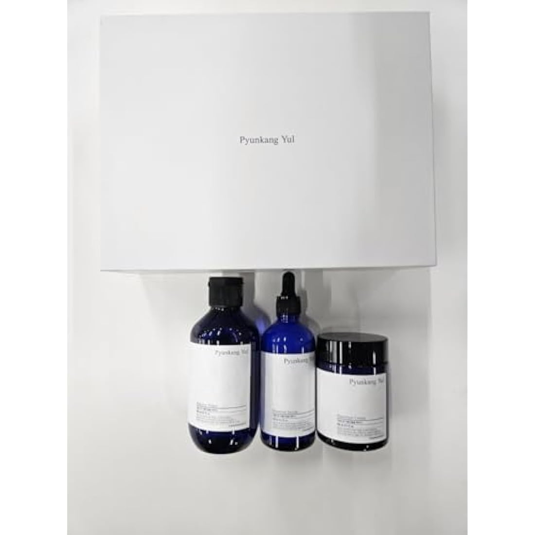 [PKY] Pyunkang Yul Basic Line Skincare Gift Set, Holiday Essentials for Moisturizing & Nourishing, Toner, Serum & Face Cream, Ideal for Gifting (3-Item Set)