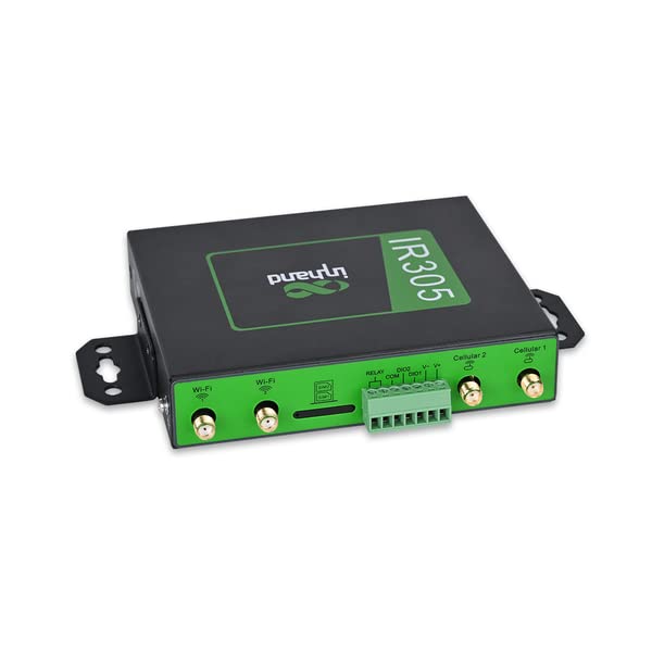 InHand Networks IR305 Industrial Iot LTE 4G VPN Router, 5 Ethernet Port, Dual sim, Wan failover, DI/DO Port, Remote Connection, Link Backup, Mu-mimo,