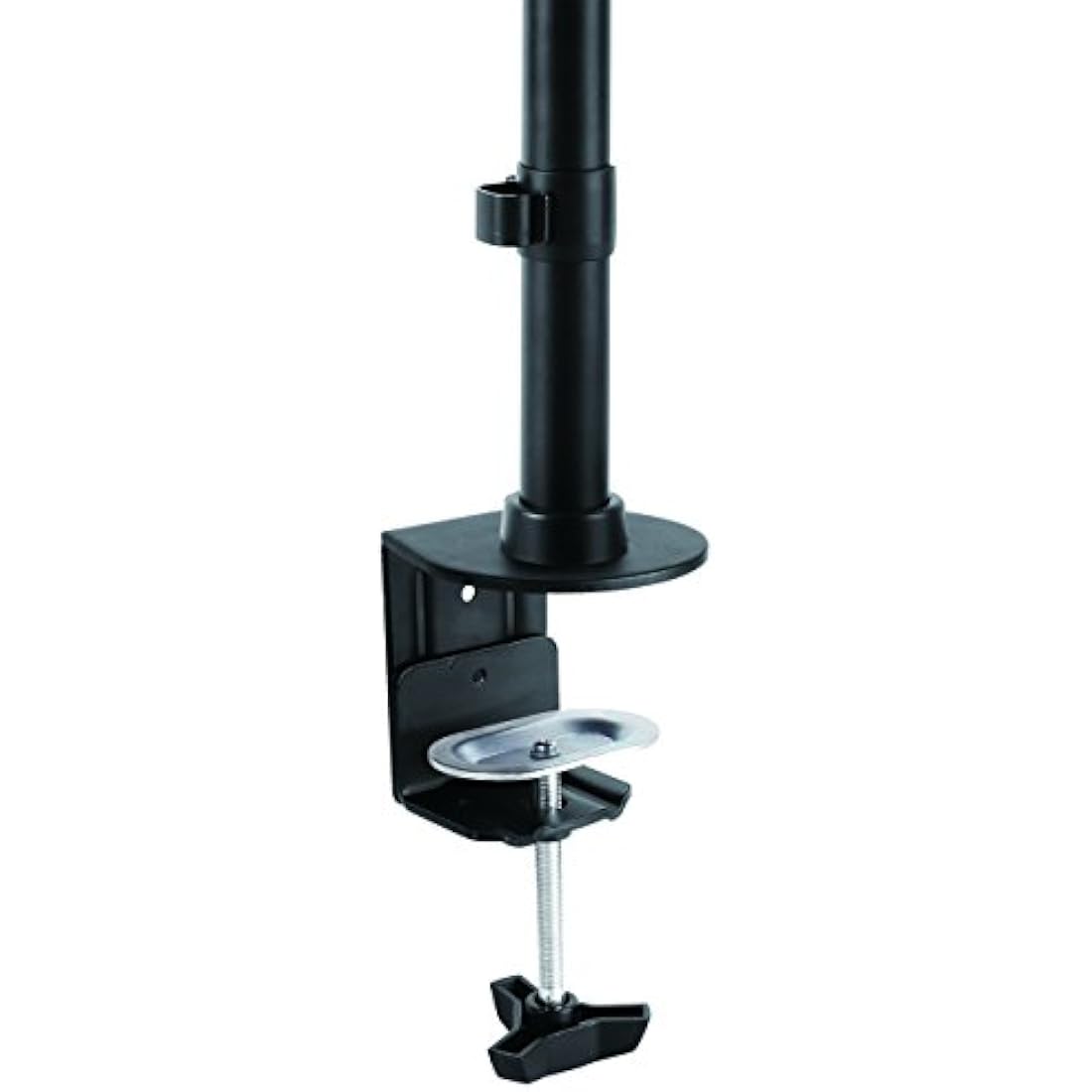 StarTech.com Vertical Desk Mount Dual Monitor Arm - For Monitors 13” to 27” - Adjustable - Desk Clamp / Grommet-Hole Mount - Dual VESA Monitors - Black (ARMDUALV)