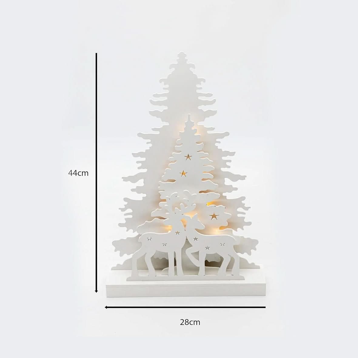 Light Up Christmas Scene