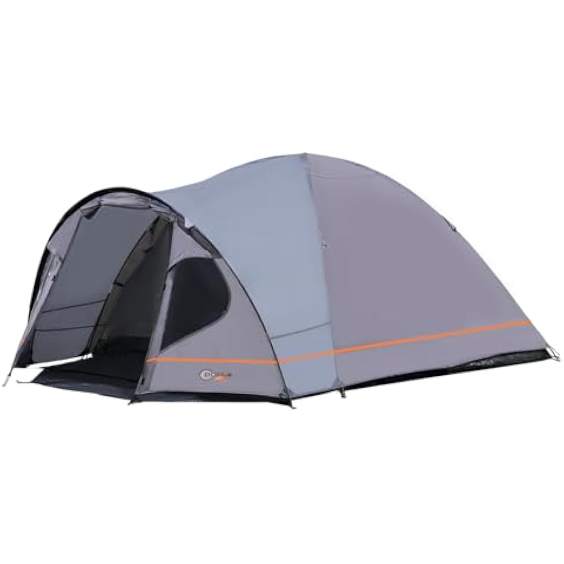 Portal 3-4 Man Tent with Porch, Camping Tent for 3 to 4 Persons with Sewn-in Groundsheet, 4000mm Waterproof Family Tent with Bedroom, Lightweight Dome Tent for Outdoor Garden Backpacking Hiking