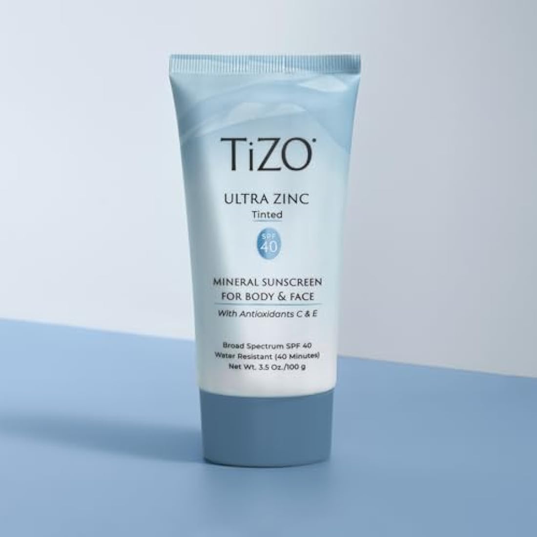 Tizo Body And Face Lightly Tinted SPF 40 For Unisex 3.5 oz Sunscreen